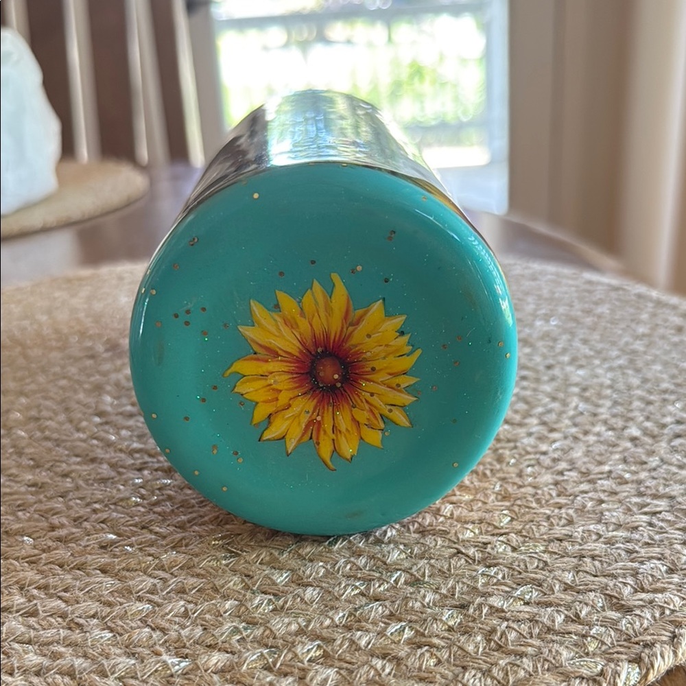 Sunflower Tumbler with Lid - Picture 2 of 5